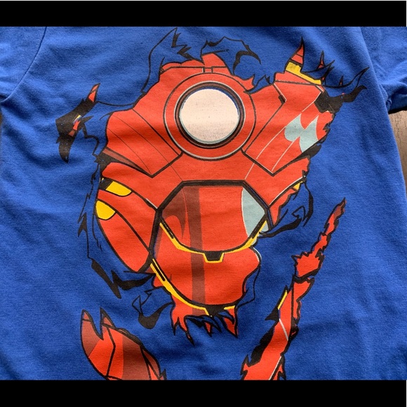 Iron Man Short Sleeve Onesie Size 3M - Picture 8 of 8